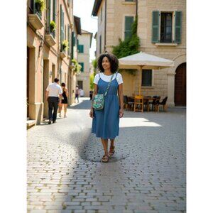 Naples Bag‎ Co. Crossbody Bag Jungle Safari Adjustable Strap Purse